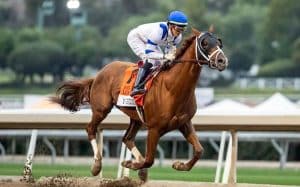 Locked runs in Suburban Stakes 2025